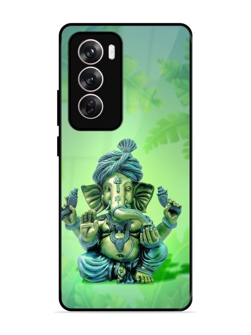 Ganesha, The Remover Of Obstacles Glossy Soft Edge Case for Oppo Reno 12 (5G) Chachhi