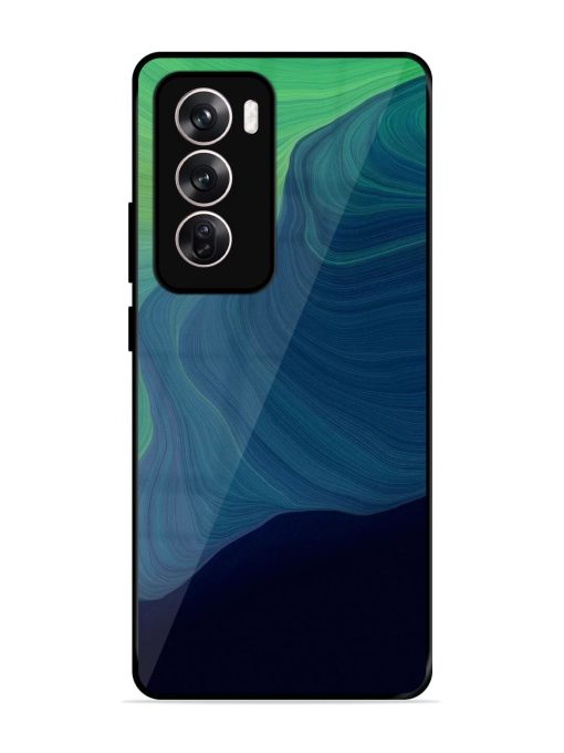 Oceanic Dreams Glossy Soft Edge Case for Oppo Reno 12 (5G) Chachhi