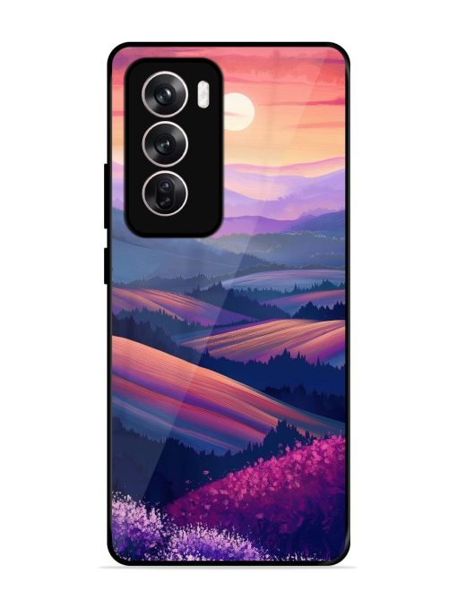 Twilight'S Embrace Glossy Soft Edge Case for Oppo Reno 12 Pro (5G) Chachhi