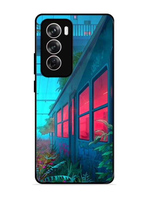 Urban Jungle Glossy Soft Edge Case for Oppo Reno 12 Pro (5G) Chachhi