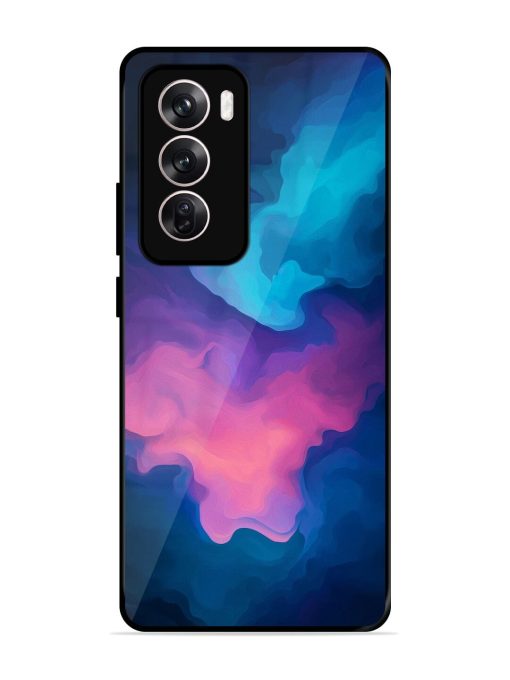 Cosmic Canvas Glossy Soft Edge Case for Oppo Reno 12 Pro (5G) Chachhi