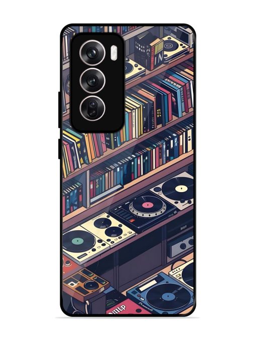 Music Lover'S Haven Glossy Soft Edge Case for Oppo Reno 12 Pro (5G) Chachhi