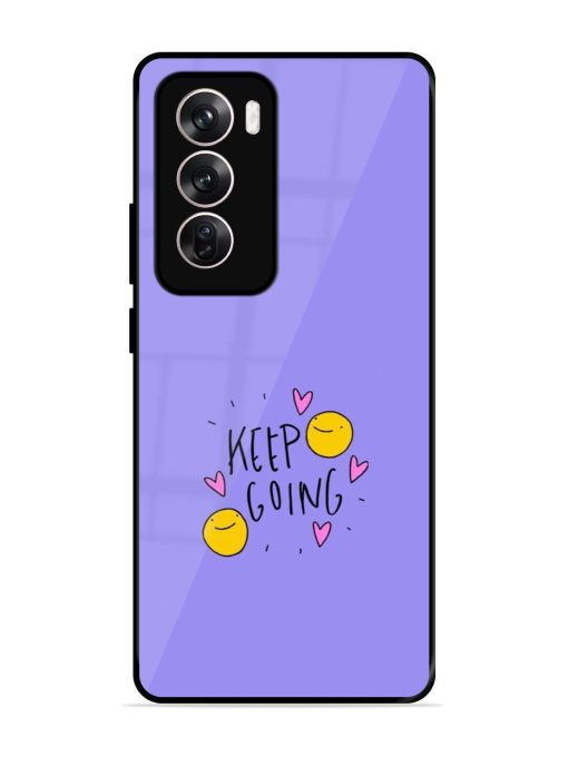 Smiling Through It All Glossy Soft Edge Case for Oppo Reno 12 Pro (5G) Chachhi