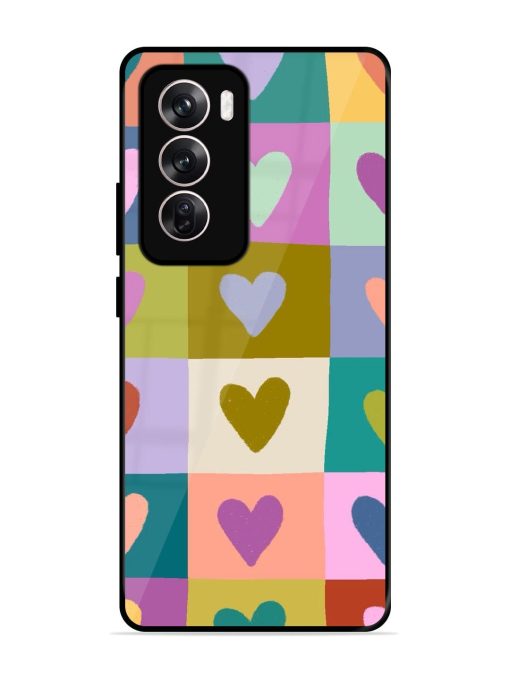 Box Of Hearts Glossy Soft Edge Case for Oppo Reno 12 Pro (5G) Chachhi