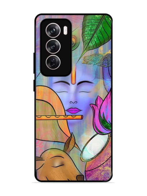 Divine Serenity Glossy Soft Edge Case for Oppo Reno 12 Pro (5G) Chachhi