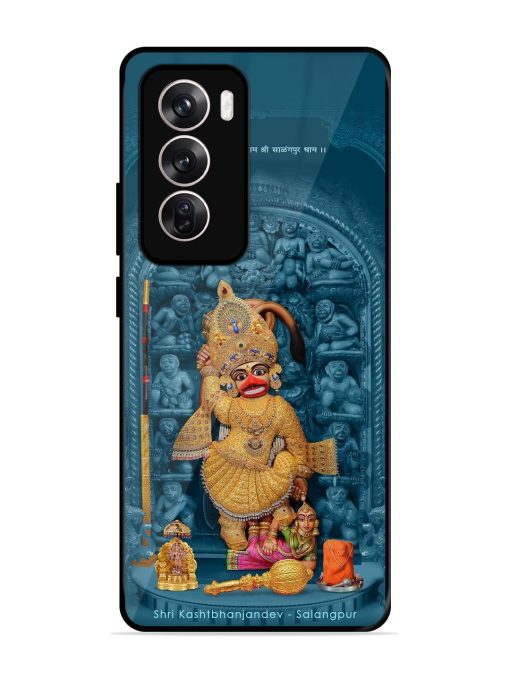 Divine Grace Of Shri Kashtabhanjandev Glossy Soft Edge Case for Oppo Reno 12 Pro (5G) Chachhi