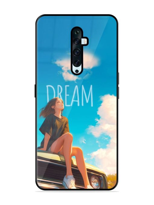 Girly Dream Art Glossy Soft Edge Case for Oppo Reno 2F Chachhi