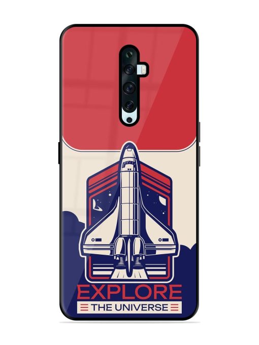 Cosmic Voyage Glossy Soft Edge Case for Oppo Reno 2F Chachhi