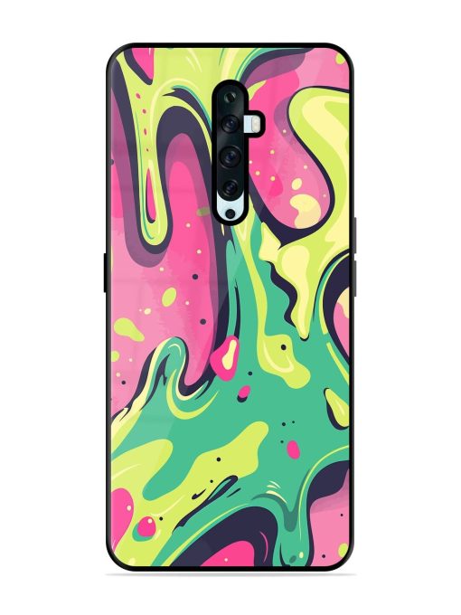 Gooey Grooves Glossy Soft Edge Case for Oppo Reno 2F Chachhi