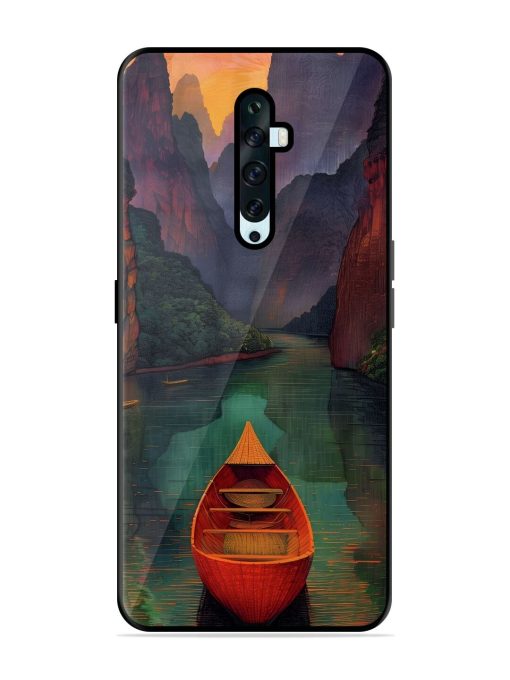 Serene Passage Glossy Soft Edge Case for Oppo Reno 2F Chachhi