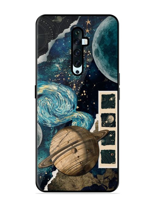 Celestial Tapestry Glossy Soft Edge Case for Oppo Reno 2F Chachhi