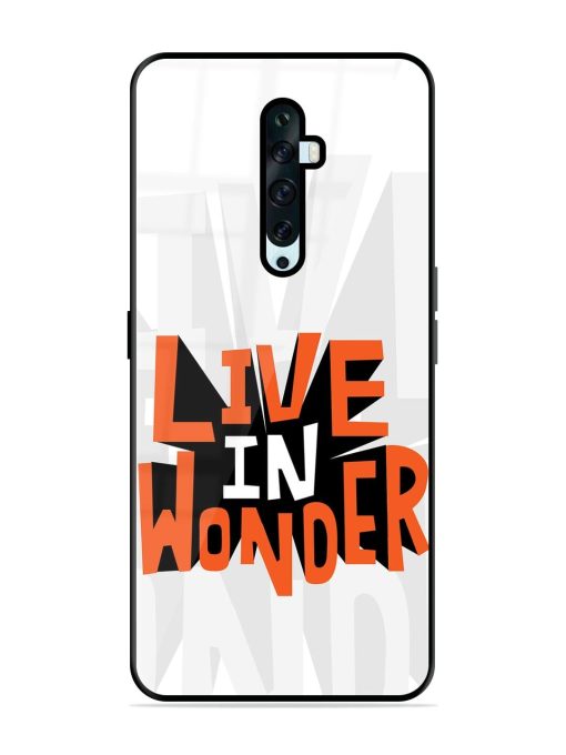 Wonder Burst Glossy Soft Edge Case for Oppo Reno 2F Chachhi