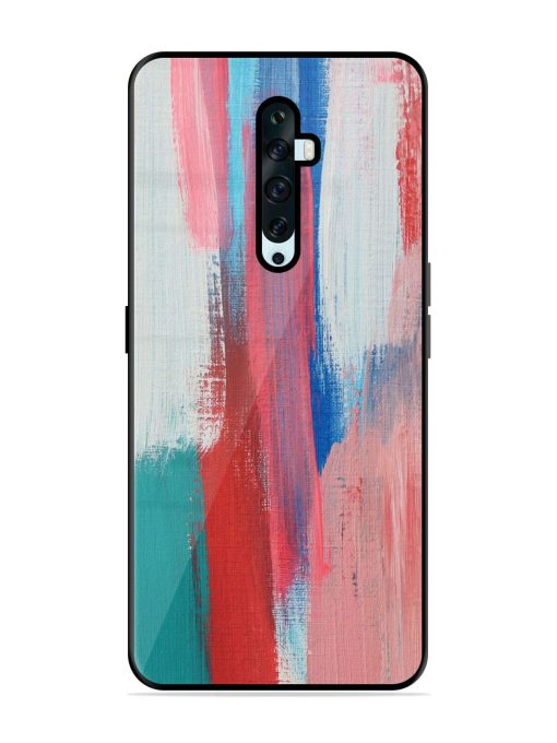 Colorful Chaos Glossy Soft Edge Case for Oppo Reno 2F Chachhi