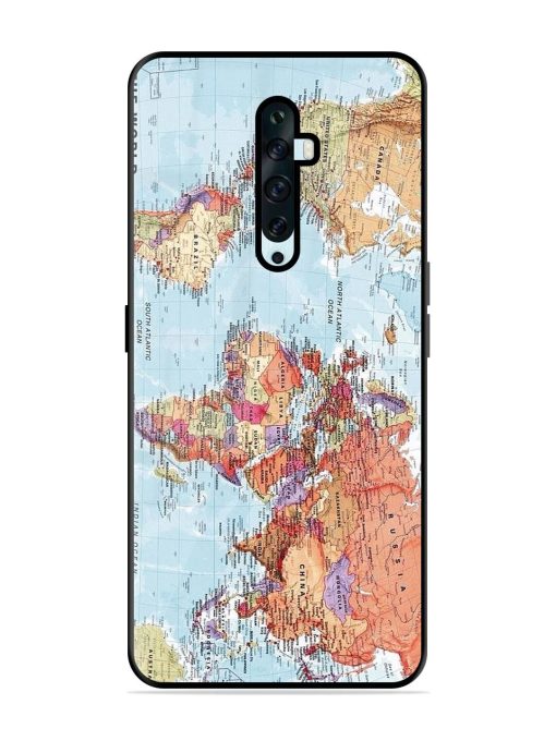 Our Blue Marble Glossy Soft Edge Case for Oppo Reno 2F Chachhi