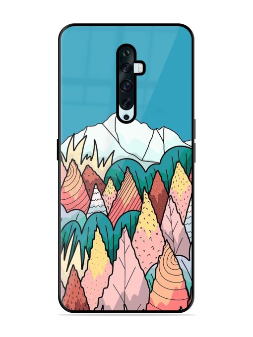 Mountain Dreamscape Glossy Soft Edge Case for Oppo Reno 2F Chachhi