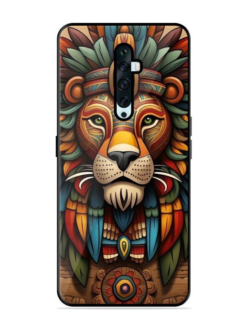 Aztec Majesty Glossy Soft Edge Case for Oppo Reno 2F Chachhi