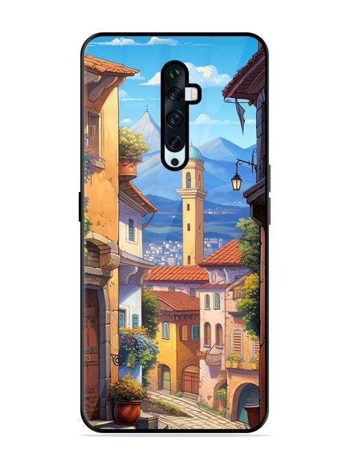 Tuscan Twilight Glossy Soft Edge Case for Oppo Reno 2F Chachhi