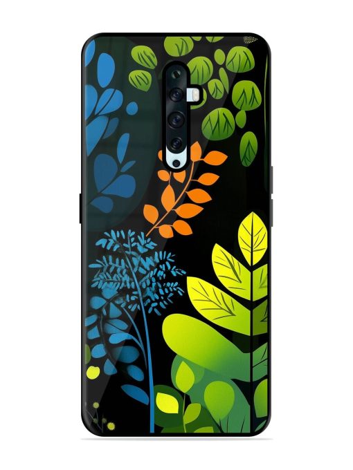 Midnight Garden Glossy Soft Edge Case for Oppo Reno 2F Chachhi