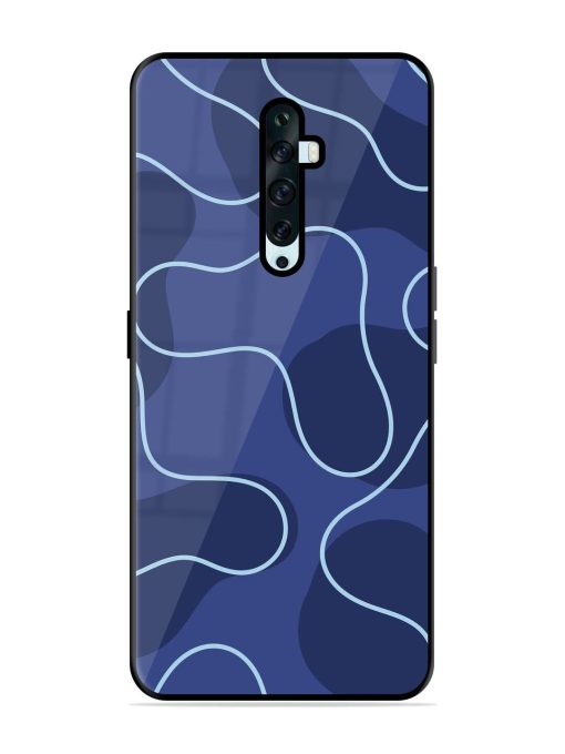 Midnight Maze Glossy Soft Edge Case for Oppo Reno 2F Chachhi