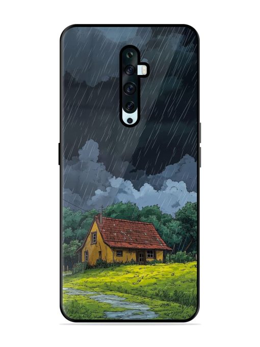 Rainy Day Retreat Glossy Soft Edge Case for Oppo Reno 2F Chachhi