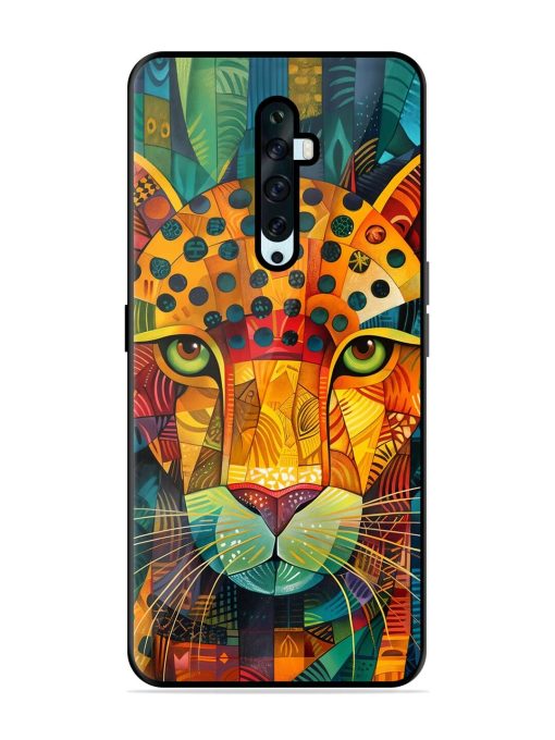 Mosaic Majesty Glossy Soft Edge Case for Oppo Reno 2F Chachhi