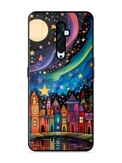 Starlit Village Glossy Soft Edge Case for Oppo Reno 2F Chachhi