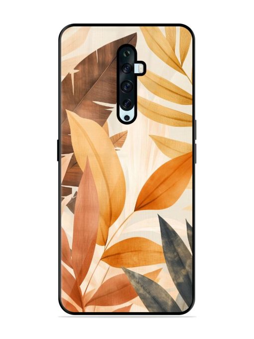 Earthy Elegance Glossy Soft Edge Case for Oppo Reno 2F Chachhi