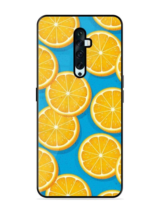 Citrus Symphony Glossy Soft Edge Case for Oppo Reno 2F Chachhi