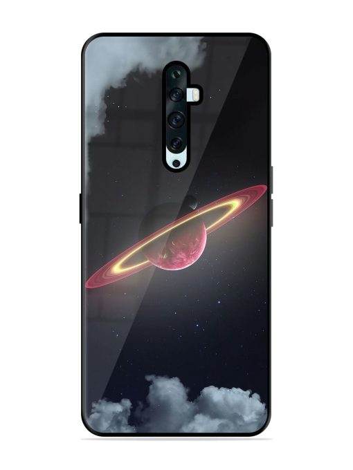 Cosmic Ballet Glossy Soft Edge Case for Oppo Reno 2F Chachhi