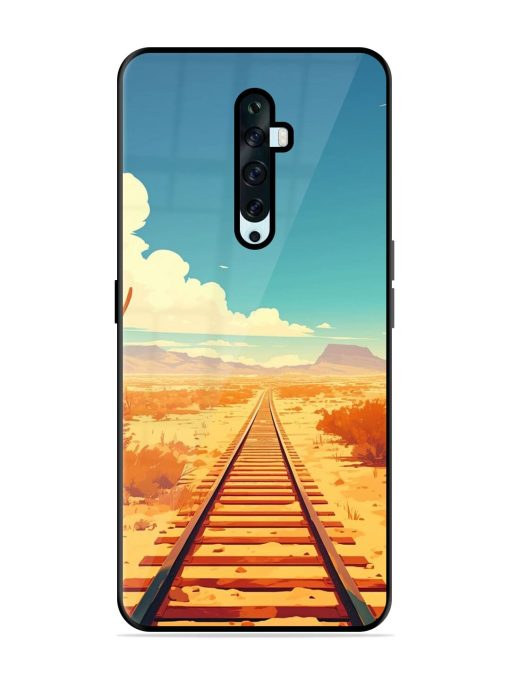 Endless Horizon Glossy Soft Edge Case for Oppo Reno 2F Chachhi