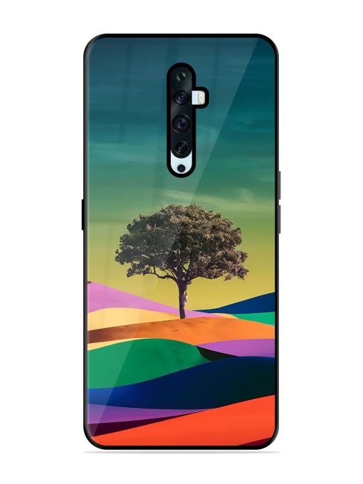 Rainbow'S Lone Sentinel Glossy Soft Edge Case for Oppo Reno 2F Chachhi