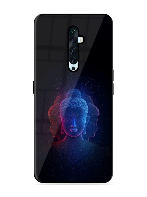 Neon Nirvana Glossy Soft Edge Case for Oppo Reno 2F Chachhi