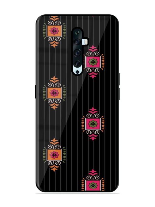 Ornate Elegance Glossy Soft Edge Case for Oppo Reno 2F Chachhi