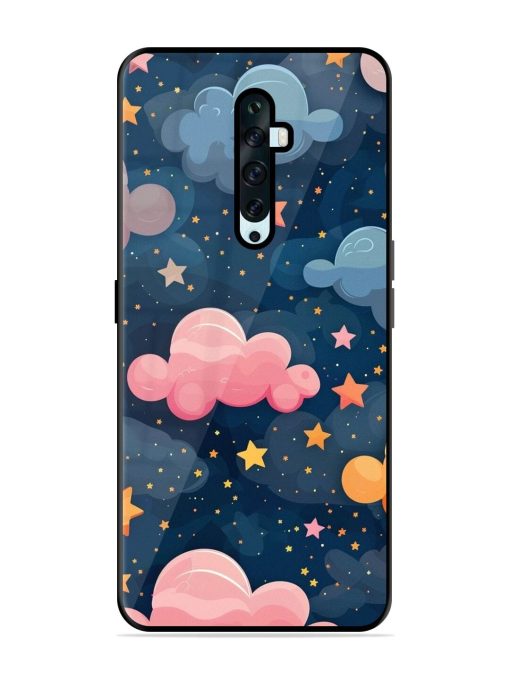 Twinkling Dreams Glossy Soft Edge Case for Oppo Reno 2F Chachhi