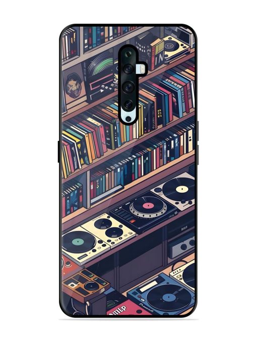 Music Lover'S Haven Glossy Soft Edge Case for Oppo Reno 2F Chachhi