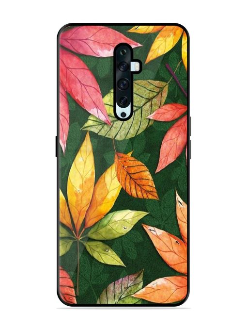 Autumn'S Embrace Glossy Soft Edge Case for Oppo Reno 2F Chachhi