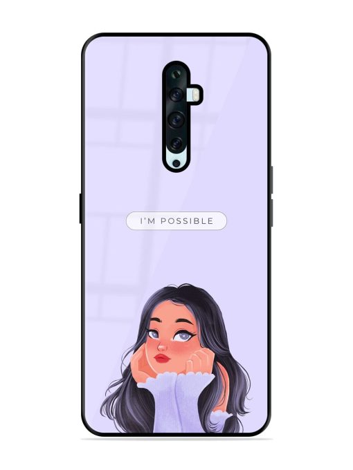 Im Possible Glossy Soft Edge Case for Oppo Reno 2F Chachhi