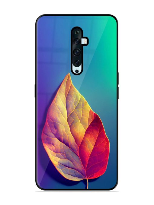 Autumn'S Embrace Glossy Soft Edge Case for Oppo Reno 2F Chachhi