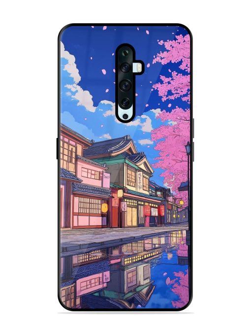 Tranquil Reflections Glossy Soft Edge Case for Oppo Reno 2F Chachhi