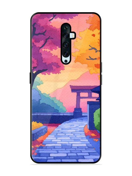 Autumnal Serenity Glossy Soft Edge Case for Oppo Reno 2F Chachhi