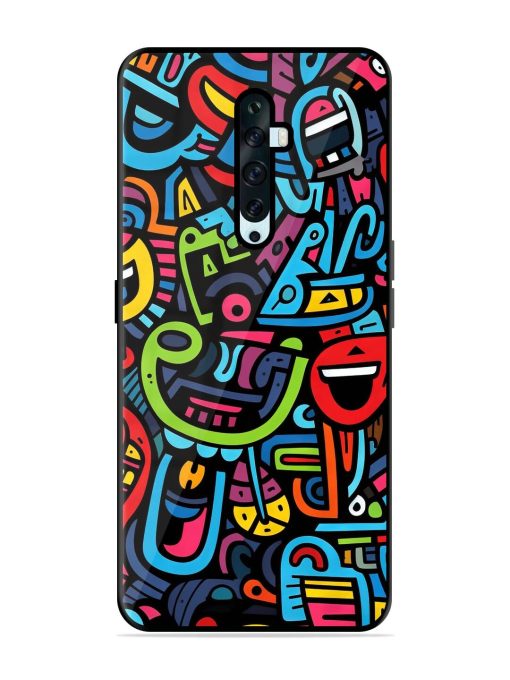 Doodlephoria Glossy Soft Edge Case for Oppo Reno 2Z Chachhi