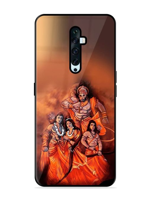 Sita Ram Glossy Soft Edge Case for Oppo Reno 2Z Chachhi