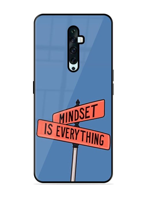 Mindset Matters Glossy Soft Edge Case for Oppo Reno 2Z Chachhi