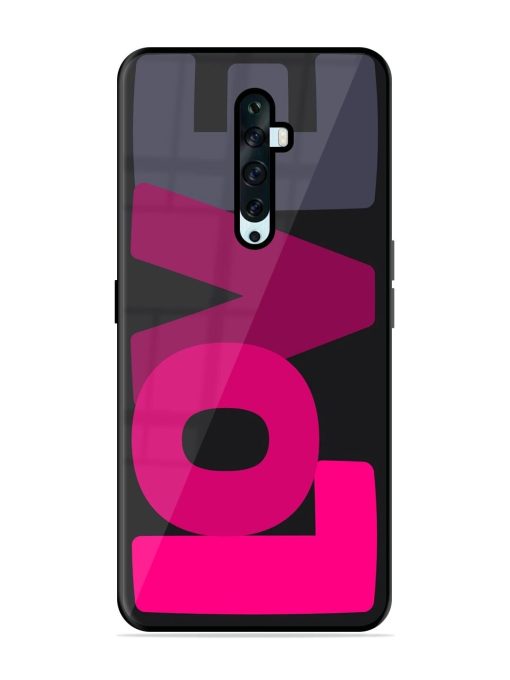 Pixelated Pastel Glossy Soft Edge Case for Oppo Reno 2Z Chachhi