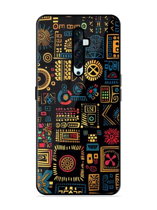 Tribal Tapestry Glossy Soft Edge Case for Oppo Reno 2Z Chachhi