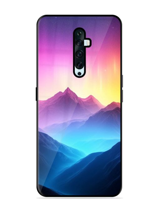 Cosmic Mountains Glossy Soft Edge Case for Oppo Reno 2Z Chachhi