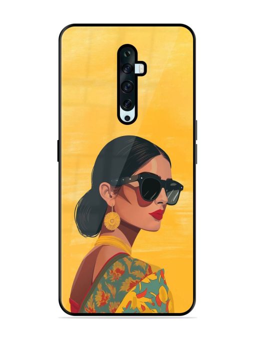 Neon Nightscape Glossy Soft Edge Case for Oppo Reno 2Z Chachhi