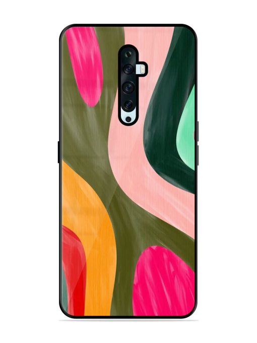 Wavy Wonderland Glossy Soft Edge Case for Oppo Reno 2Z Chachhi