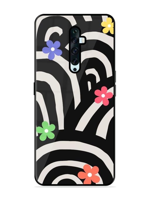 Rainbow Arcs Glossy Soft Edge Case for Oppo Reno 2Z Chachhi