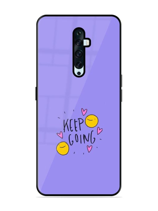 Smiling Through It All Glossy Soft Edge Case for Oppo Reno 2Z Chachhi